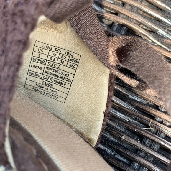 Ugg delmar espadrille Wedge sandal Size 8 ❤️💙💜 - Picture 5 of 8